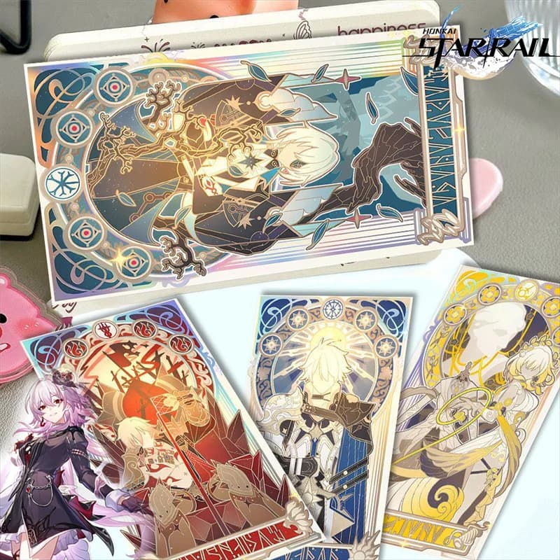 Honkai: Star Rail Chrysos Herirs Phainon Dang Heng Cosplay Tarocchi Carte 12 Pz Lomo Card Tesserino HD Album Foto Ventole Collezione