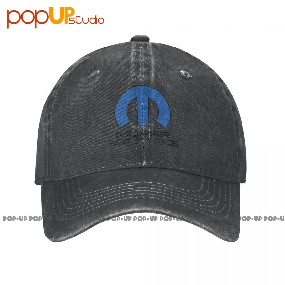 Mopar Performance P-263 Berretto da baseball in denim lavato Cappelli da camionista Copricapo estivo