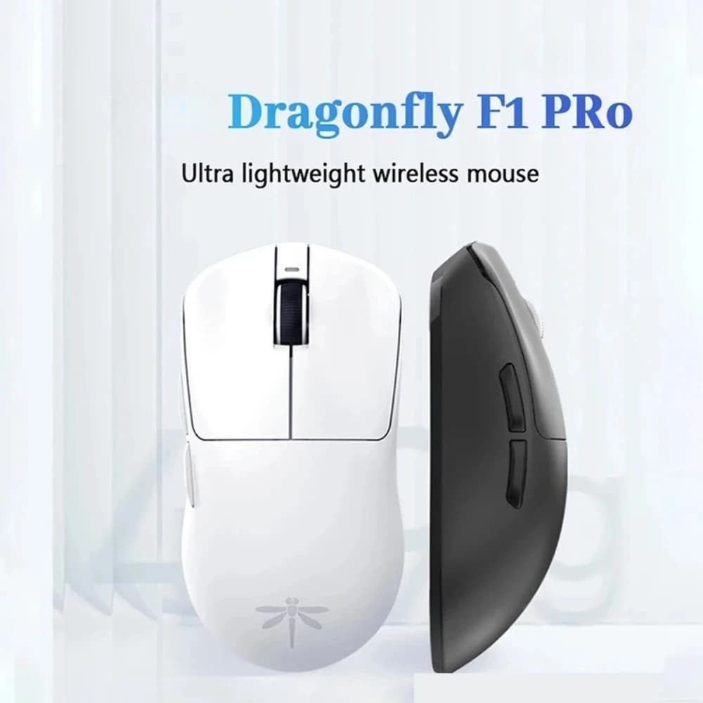 ATK Dragonfly F1 Wireless Mouse Dual-Mode Lightweight Ergonomics Gamer Mice Low Latency High Performance Gaming Accessories Gift