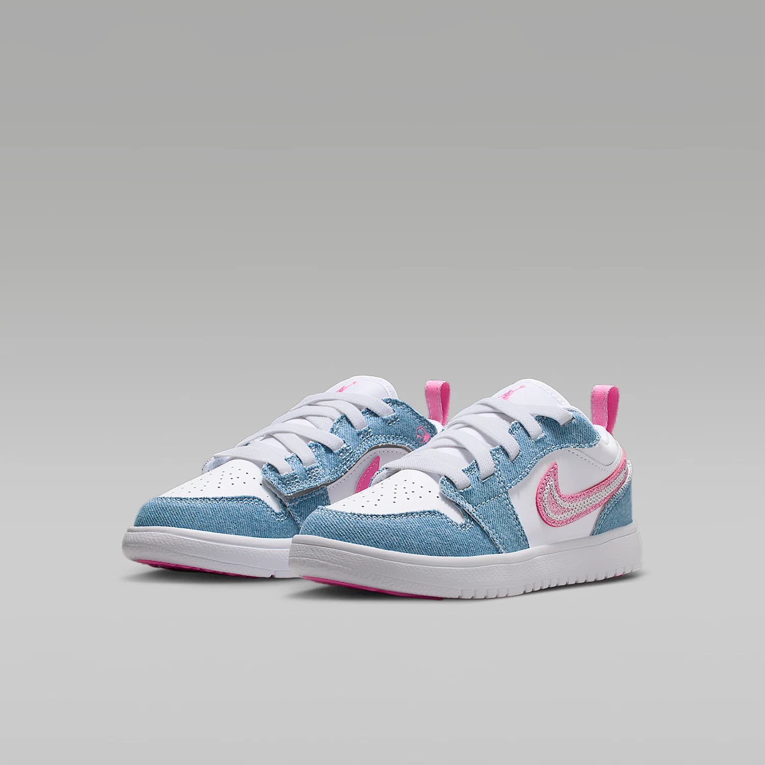Scarpe da ginnastica traspiranti Nike Genuine Jordan per bambini con cinturino in velcro HQ2003-400
