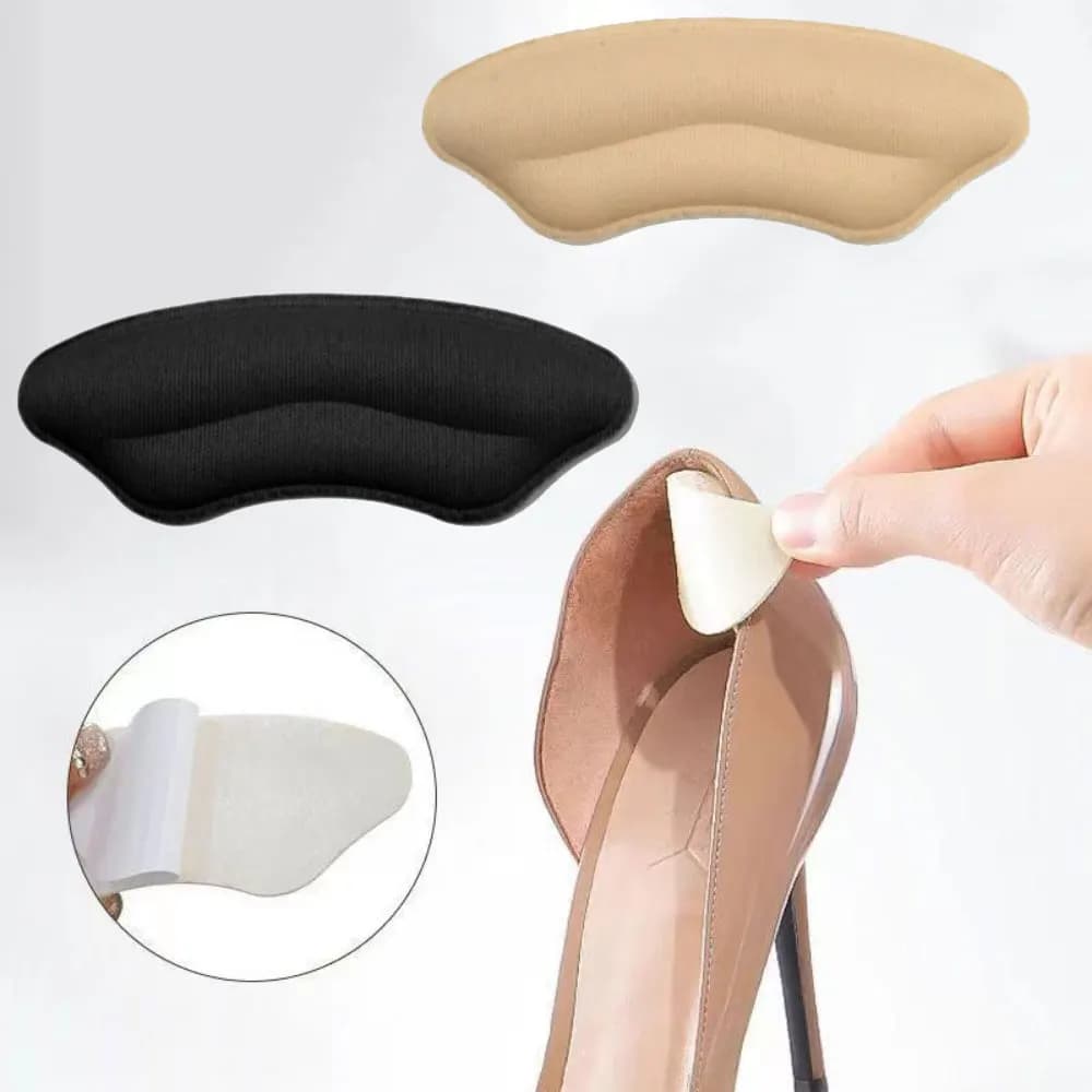 Confezione da 8 cuscinetti autoadesivi per talloni, protezioni per scarpe troppo grandi, migliorano il comfort e prevengono lo scivolamento del tallone