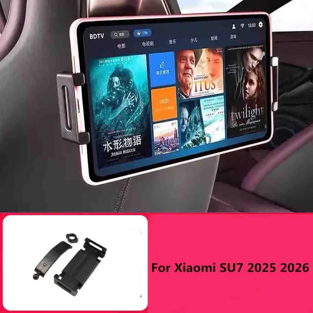 Per Xiaomi SU7 2025 2026 Tablet Supporto per telefono Sedile posteriore Seggiolino auto Schienale iPad Accessori magnetici