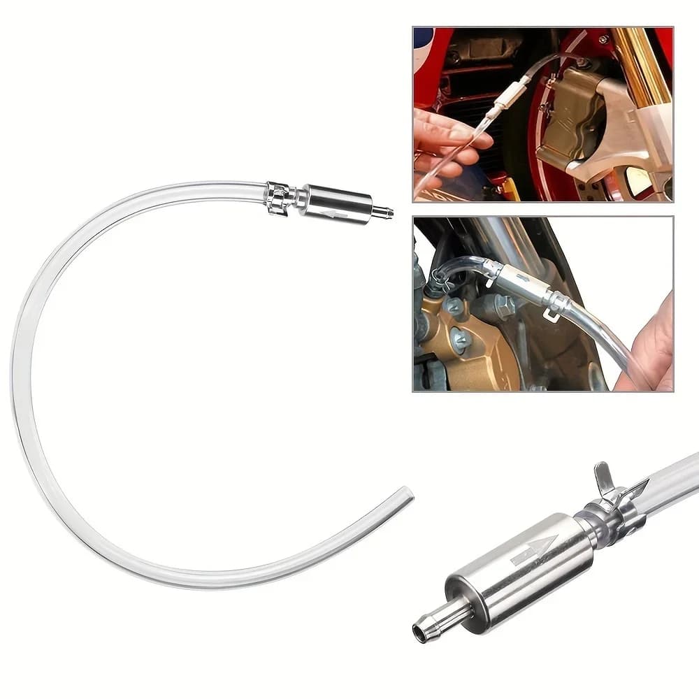 Strumento per pompa cambio olio spurgo freni moto, tubo flessibile, valvola frizione idraulica, set tubi, accessori Pit Dirt Bike