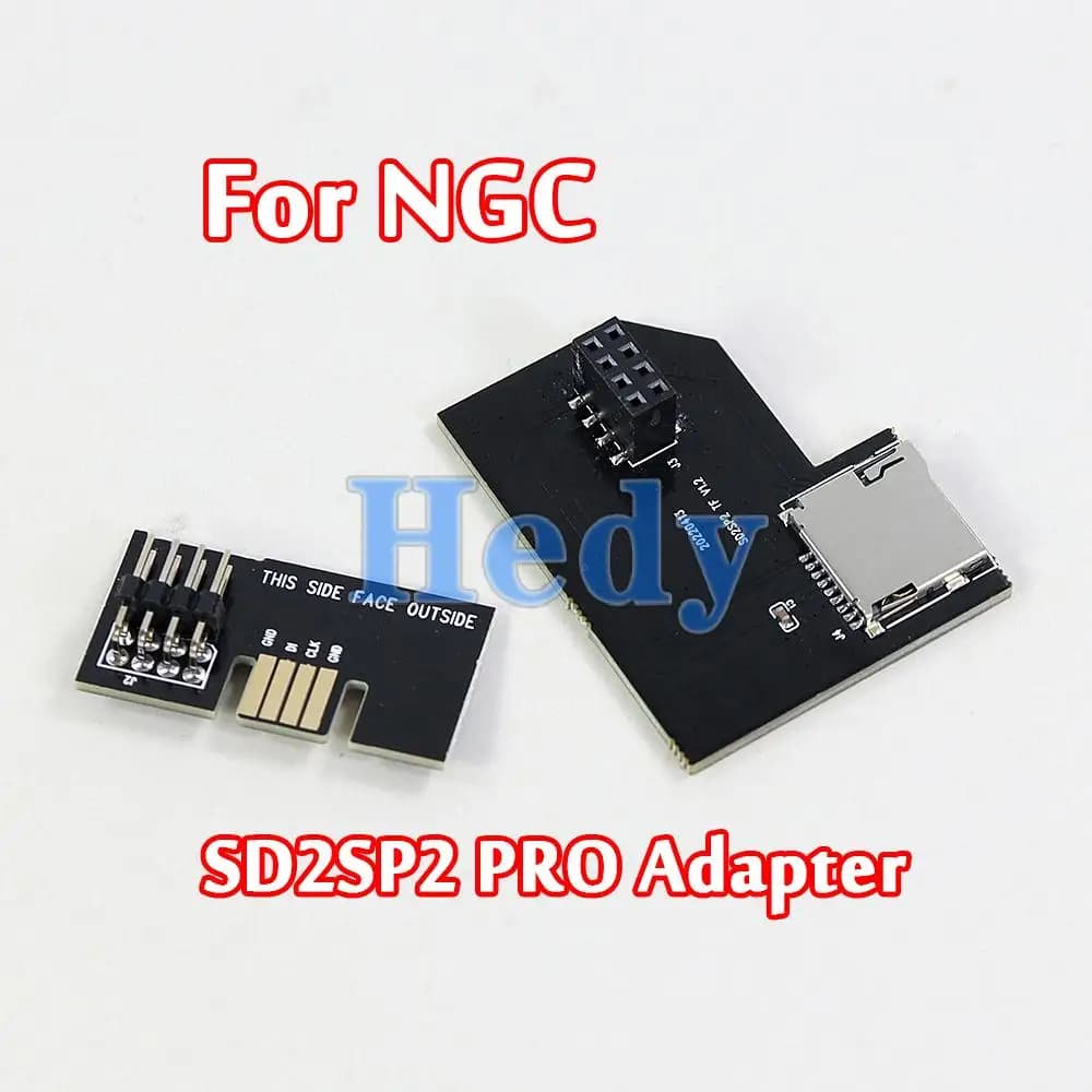 10PCS Per NGC SD2SP2 Pro Adattatore di Scheda SD SDL Micro SD/TF Lettore di Schede Adattatore Per Nintendo Gamecube NGC Console di Gioco