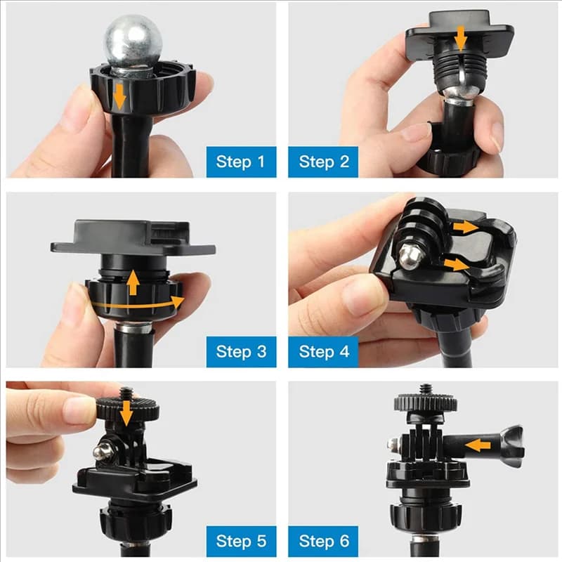 Supporto per webcam 3CGRO-4X Supporto da tavolo flessibile da 25 pollici con morsetto a collo di cigno per Logitech Webcam C930E,C930,C920, C922X,C922, C925E