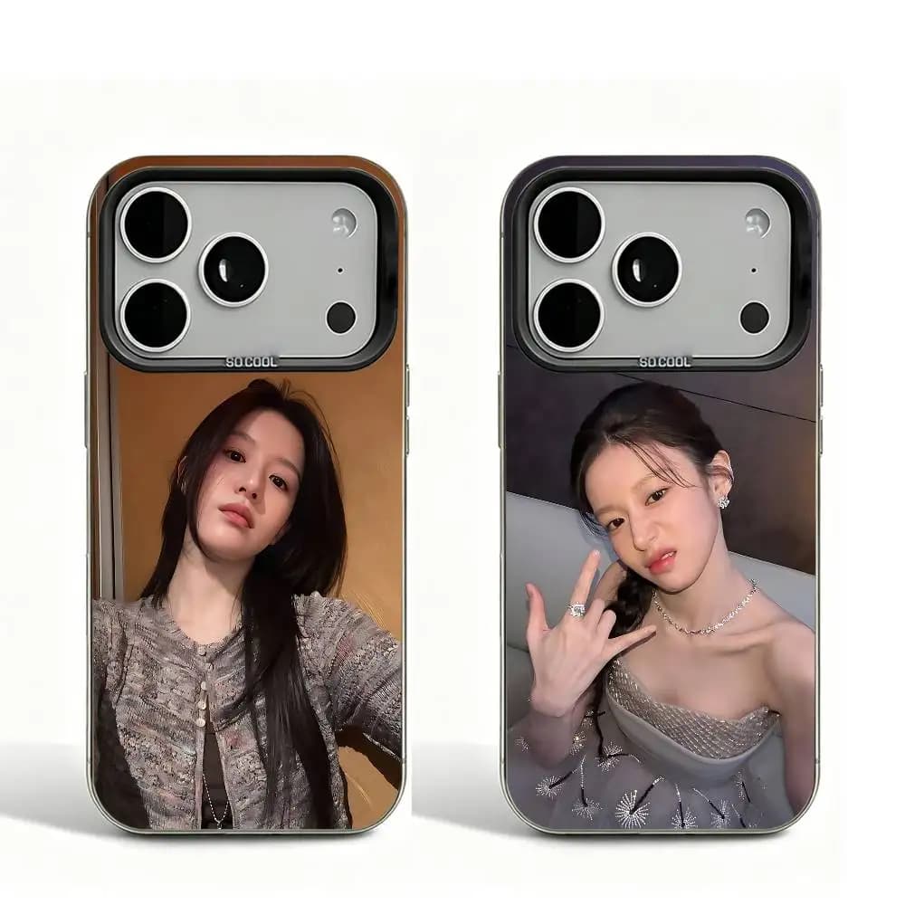 G-Goyounjung Black Matte Large Camera Hole Case For iPhone 17 16 15 14 13 12 11 Pro Max Plus Air XR Bumper Cover