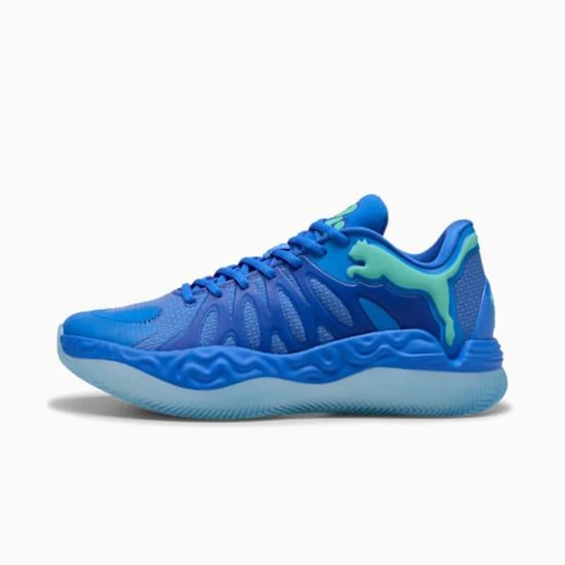 Scarpe da basket basse sportive ammortizzanti e resistenti all'usura da uomo e da donna Puma originali Hali 1 313450-01