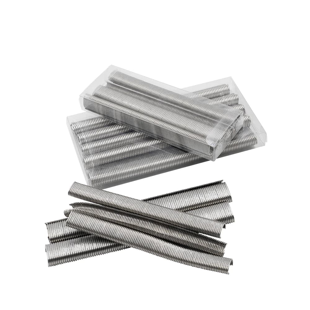 1000 pz In Acciaio Inox C-ring Chiodi C17 Graffette C24 Graffette Anelli di Maiale Gabbia Recinzione Chiodi per Pneumatico C-tipo Chiodatrice SC7E SC760C