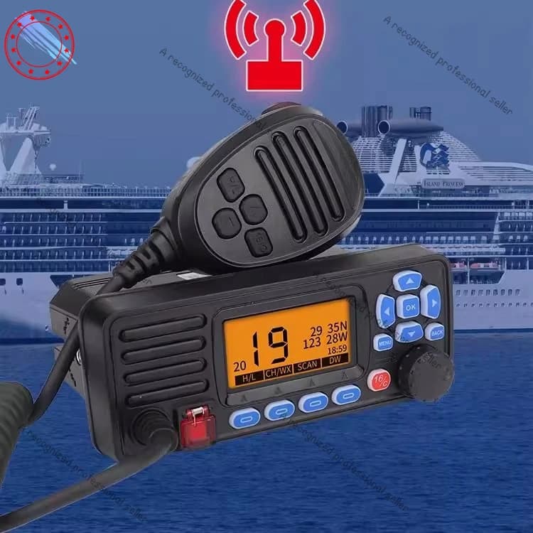 Radio walkie-talkie radio marina con segmento V RS-509/510M con certificato CCS impermeabile IPX7