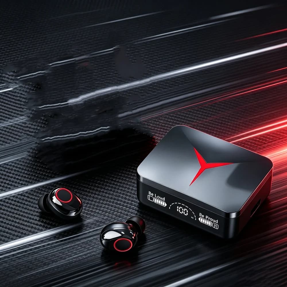 Wireless Earphones with Charging Box Headphone 9D Stereo Sports Earbuds Headsets with Microphone Bluetooth