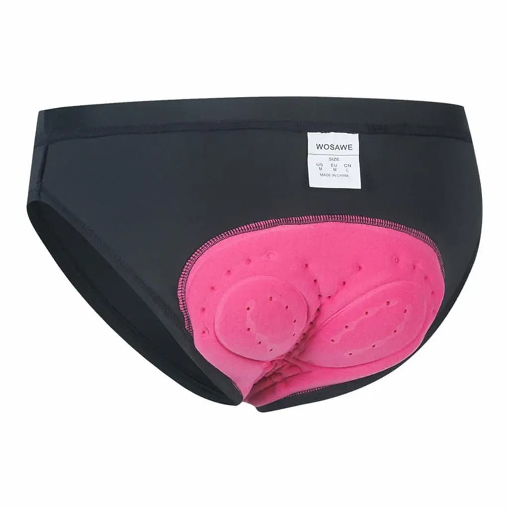 Pantaloncini da ciclismo da donna a vita alta, taglie forti, imbottiti, traspiranti, per ciclismo