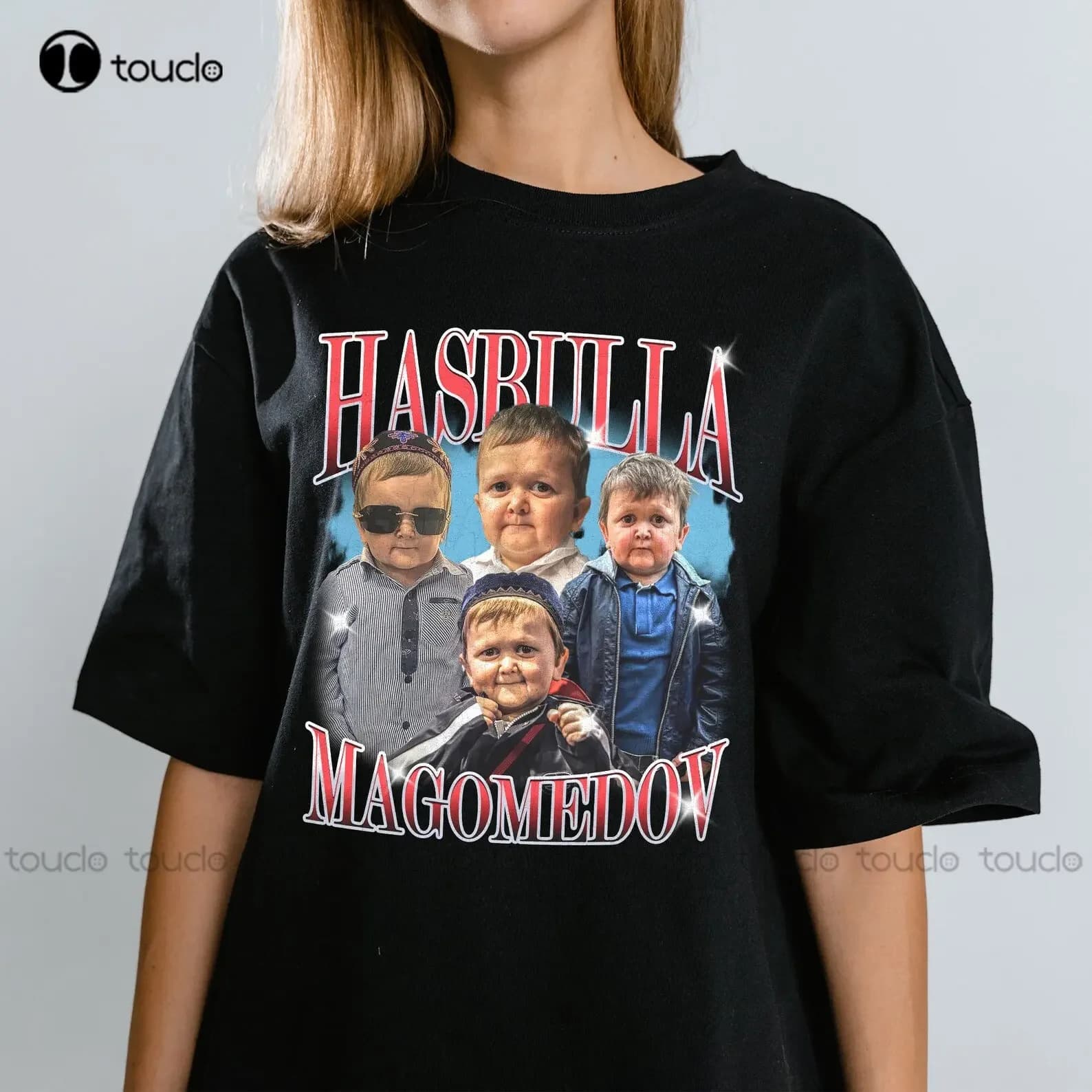 King Hasbulla Shirt Unisex Shirt Hasbulla Shirt Hasbulla Shirt Volleyball Shirts Custom Gift Xs-5XL Printed T-shirt Streetwear