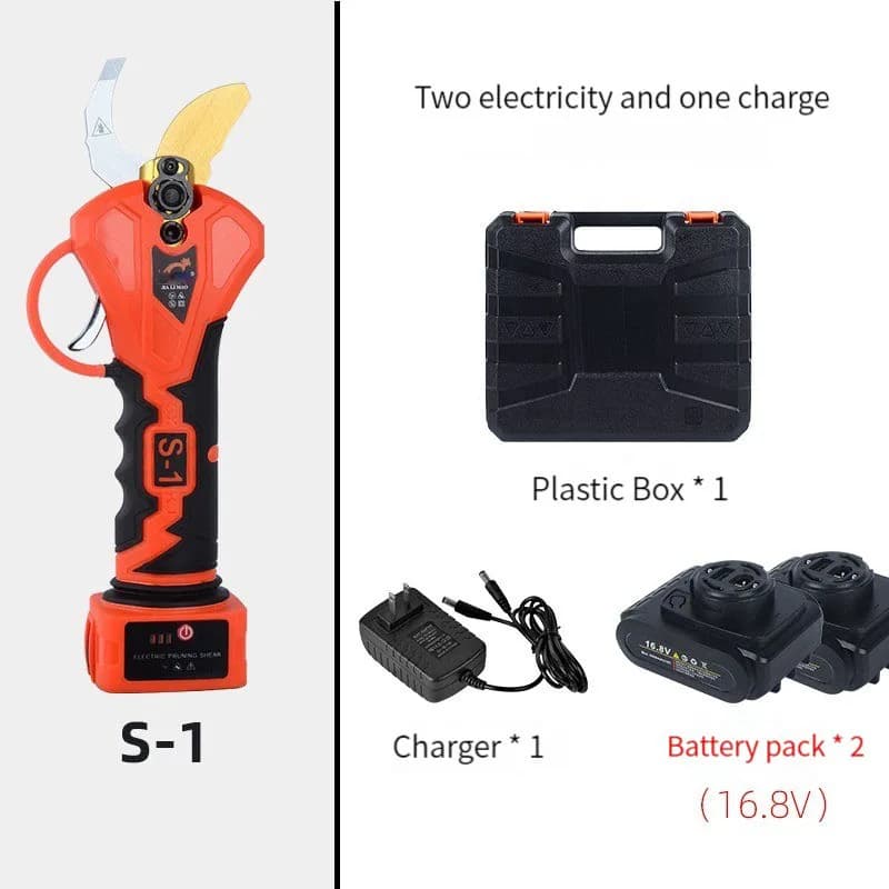 Electric Scissors Wireless Brushless Battery for Power Efficient Fruit Trees and Bonsai