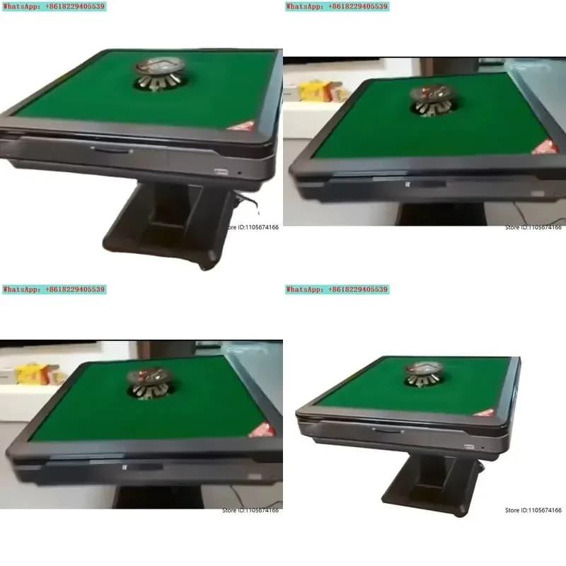 Durable Automatic Mahjong Machine Chinese Mahjong Table with Tiles