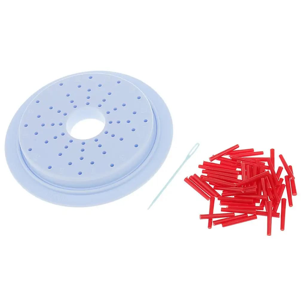 Bloom Loom Knitting Loom Set Flower Embellishment Maker Weaving Board Kit for DIY Craft and Sewing