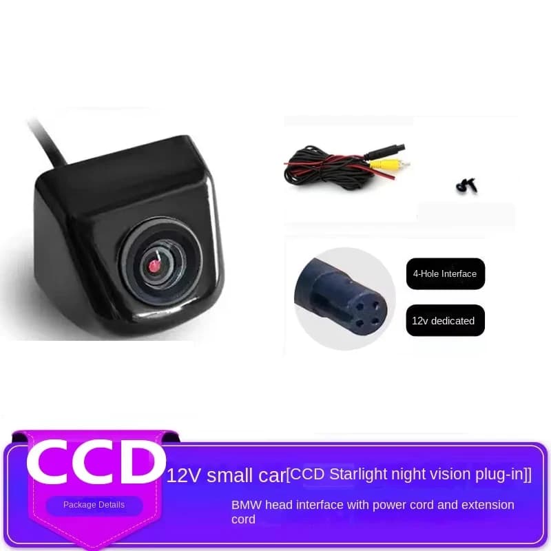 Visione notturna ad alta definizione CVBS Telecamera per retromarcia per auto in metallo plug-in a vite coreana Telecamera per retromarcia per auto
