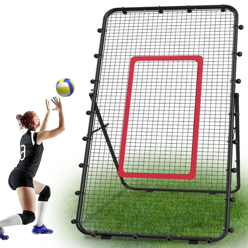 Rete da Pallavolo Regolabile - 7x4 Piedi per Allenamento Multisport - Ideale per Lacrosse, Baseball, Calcio
