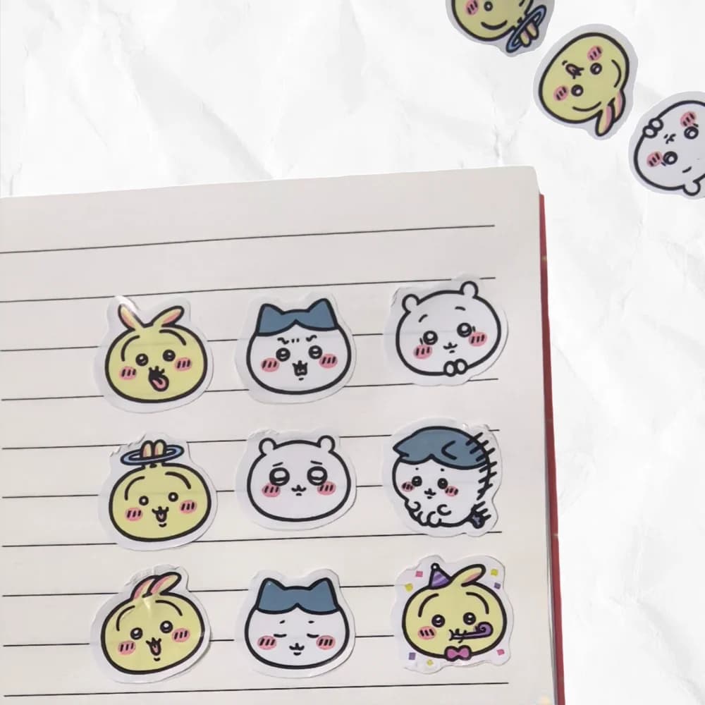 Nuovi Adesivi Chiikawa Ricci, Adesivi Decorativi di Alta Estetica, Adesivi per Journaling, Adesivi Sigillanti, Adesivi per Studenti