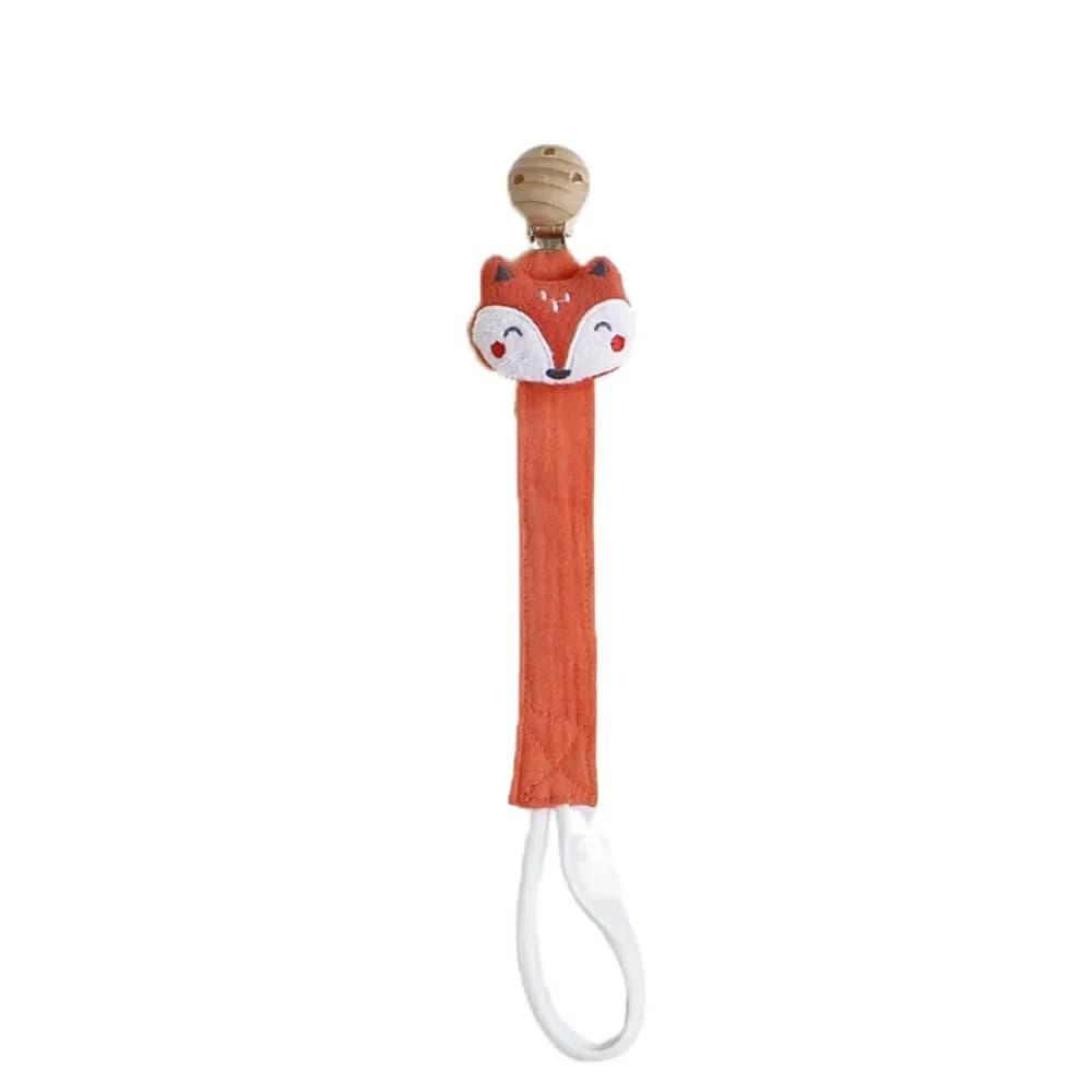 Cartoon Baby Panno Ciuccio Catena Anti-perso Animali Porta succhietto Passeggino Appeso Corda Massaggiagengive Cinghie Porta capezzoli Clip