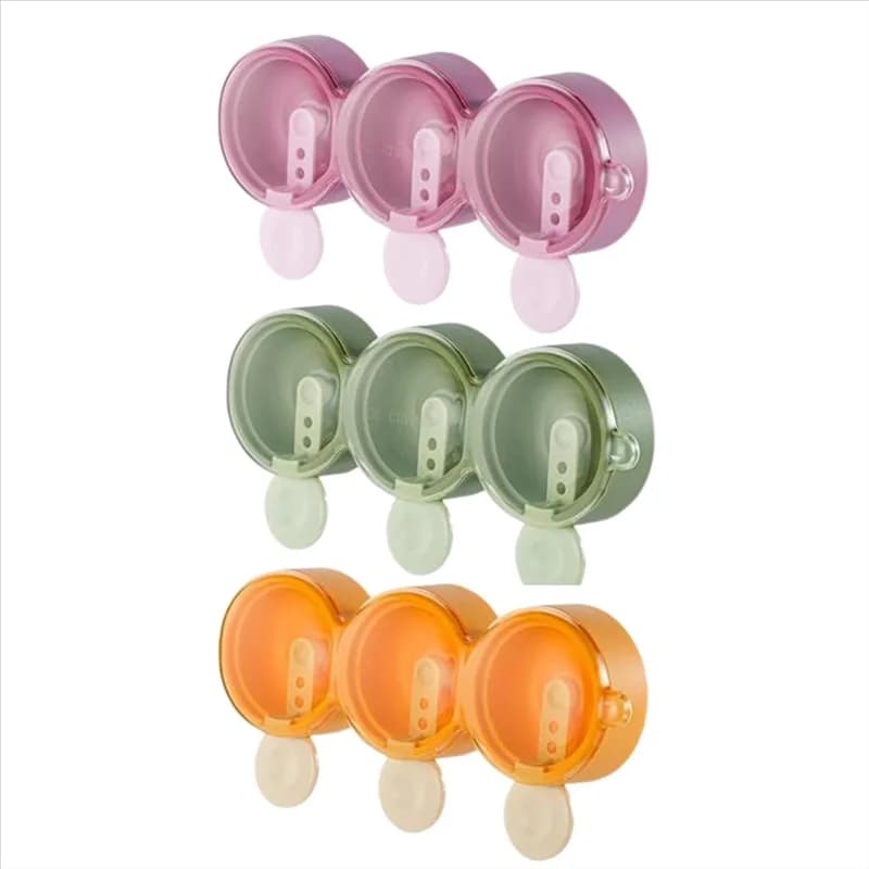 GTBL Stampi per ghiaccioli in silicone per uso alimentare Stampi per gelato a forma di ciambella Stampo per ghiaccioli a 9 celle Stampo per ghiaccioli Alimenti fatti in casa