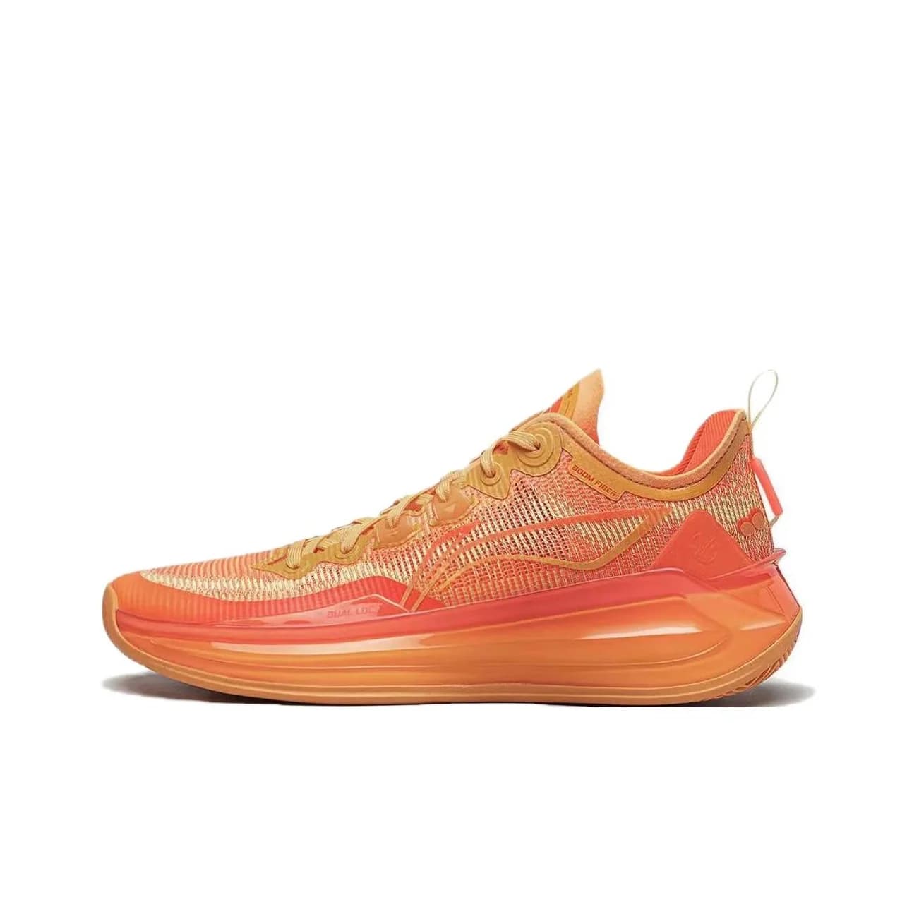 Li Ning Liren 3 V2 Evening Glow Flat Low top Basketball Shoes Men's Orange ABAT057-5