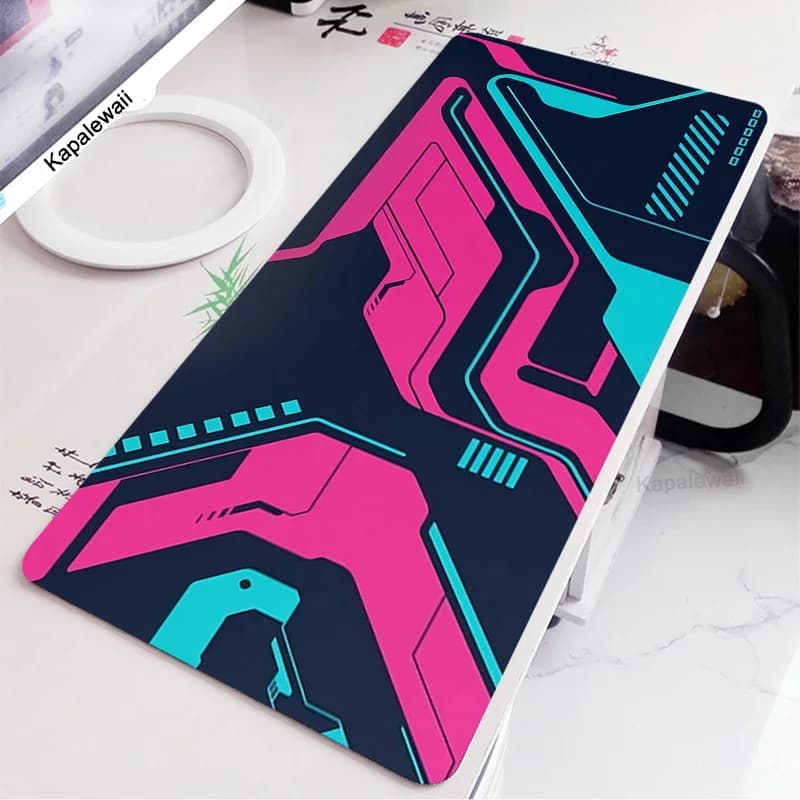 Tappetino per Mouse per Computer Delta Pink tappetino per Mouse da gioco Abstract Large 900x400mm tappetino per Mouse Gamer XXXL Mause tappeto tappetino da scrivania per PC tastiera Run