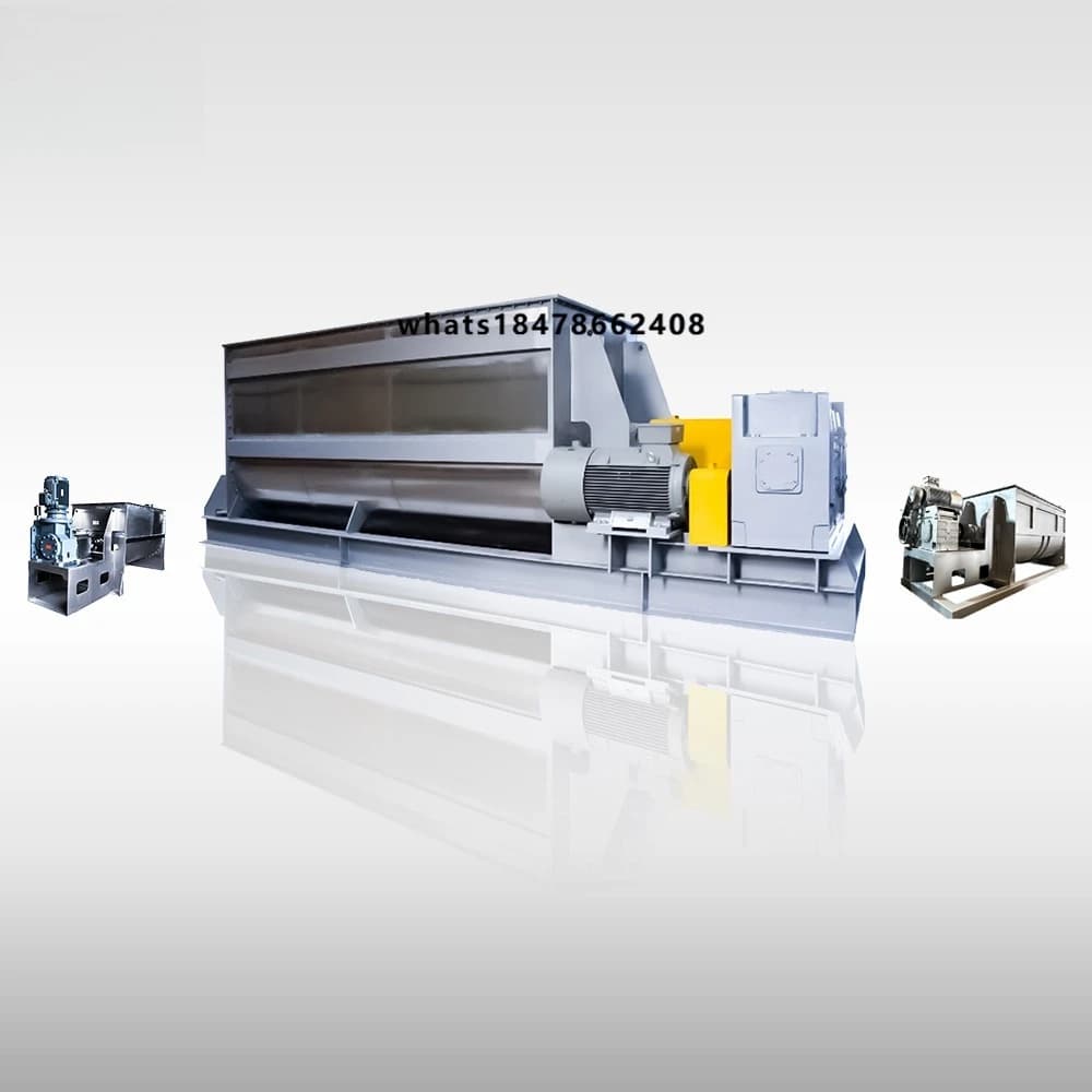 CE Certified Food Grade Stainless Steel Ribbon Blender: Ultimate Powder, Spice & Seasoning Mixer