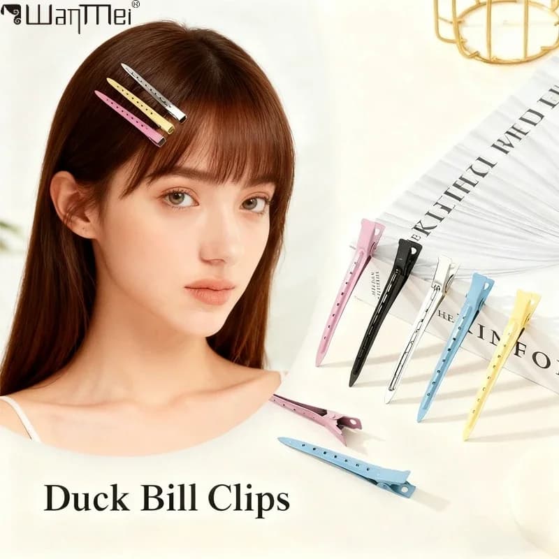 24/36/48 PCS/Set Professional Salon Metal Colorful Hair Clips for Styling Hairpin Root Fluffy Hairdressing Accessories for Women