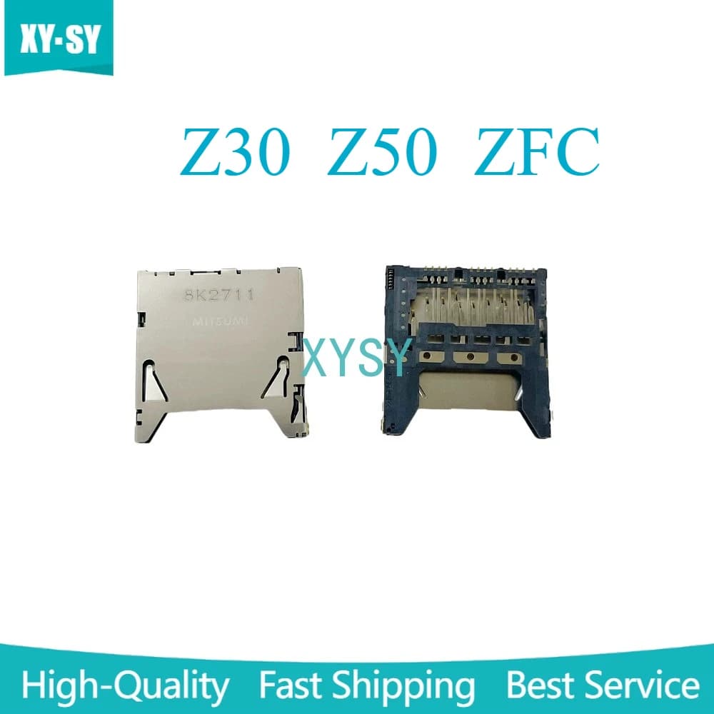1 pz Nuovo Originale per Nikon Z30 Z50 ZFC Lettore di Schede di Memoria SD Connettore Slot Holder Sostituzione Della Fotocamera Parte di Riparazione