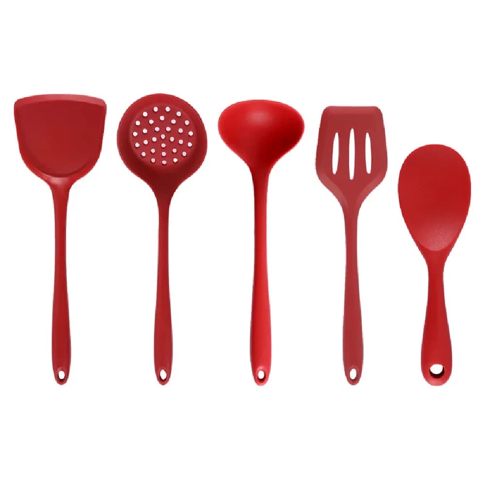 Kitchen utensils set in Silicone kitchen utensils in Silicone heat-resistant kitchen utensils basic kitchen tools gadgets tools for non-stick pots