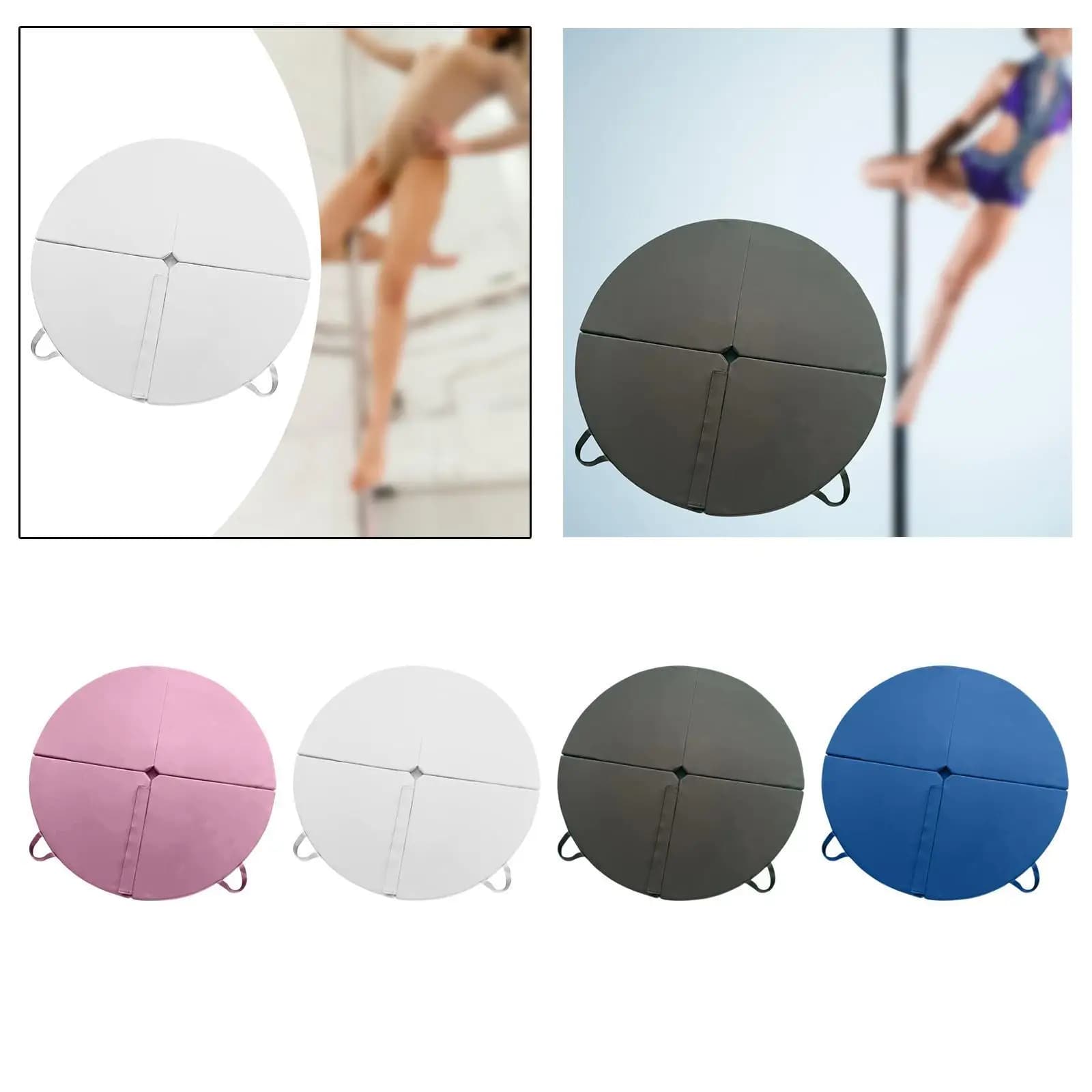 Padding for Pole Dance with Handles, Portable Protector for Fitness, Yoga, Training Pole Dance, Gymnastics and Sport