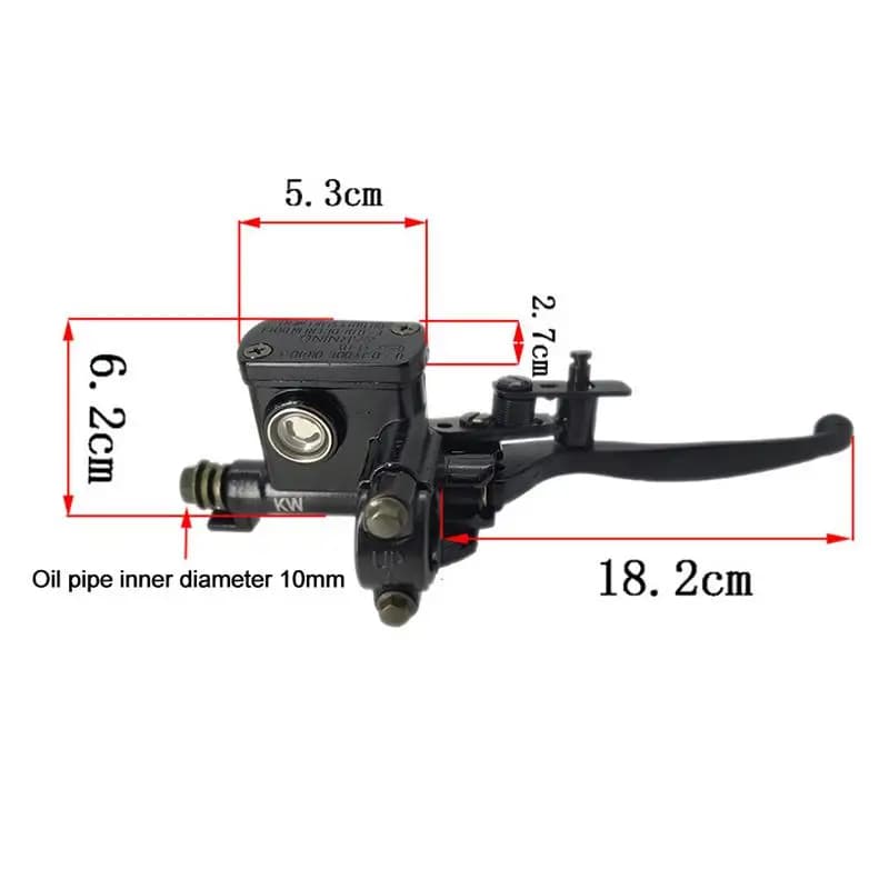 Motorcycle ATV Quad Cylinder Hydraulic Brake Lever Clutch Lever Pump Left Right For 50cc 70cc 110cc 125cc 150cc 250cc Dirt Bike