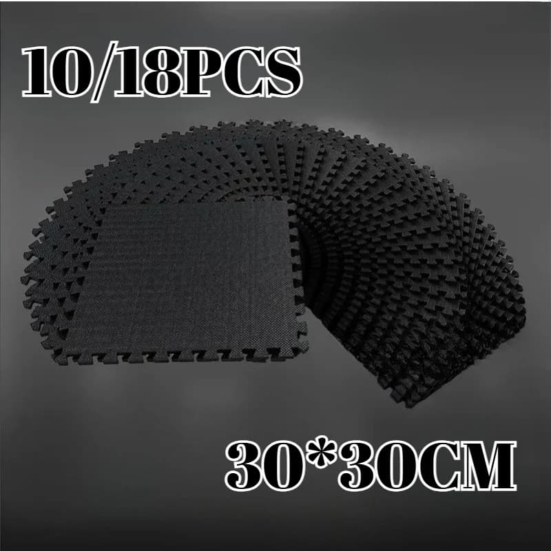 10/18PCS Modello Croce Tappetino Per Bambini Antiscivolo Schiuma Incastro Tappeto Infantile e Bambino Anti Caduta Bordo Fitness Pavimento
