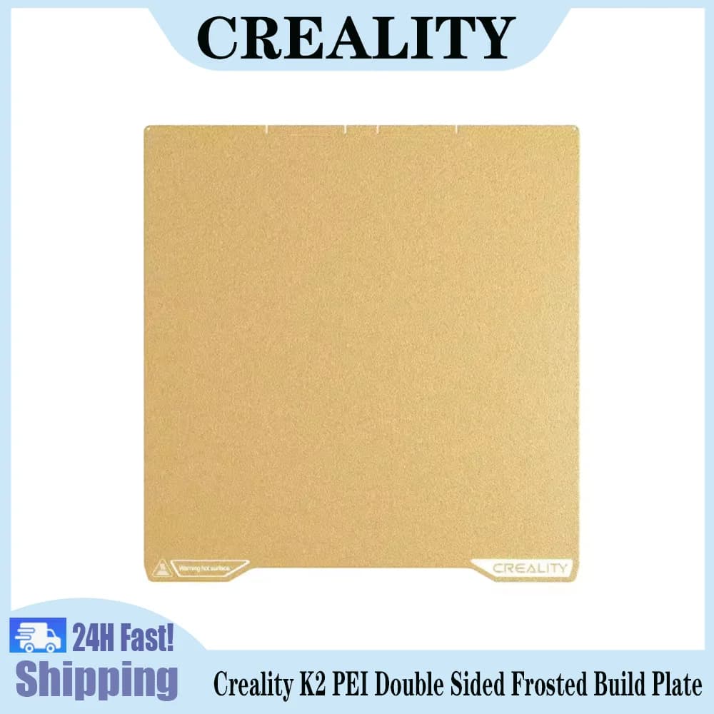 Piastra di Costruzione PEI Doppia Faccia Opaca Creality K2/K2 PRO, Rivestimento in Polvere PEI Premium ad Alta Resistenza, Componenti per Stampanti 3D