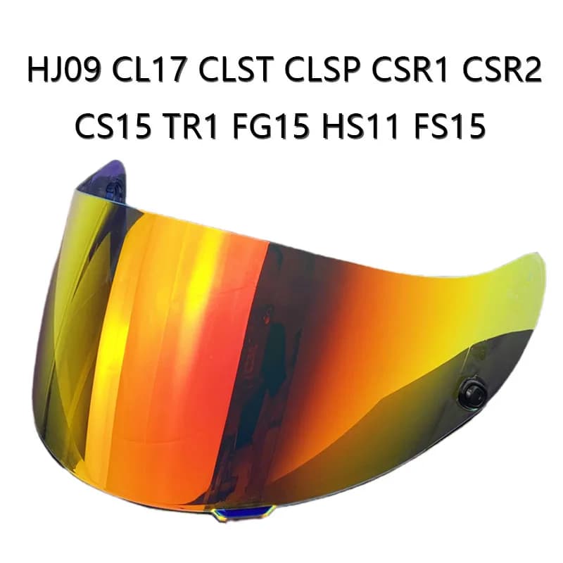 HJ09 Visiere per HJC CL17 CLST CLSP CSR1 CSR2 CS15 TR1 FG15 HS11 FS15 Visiere per casco moto Accessori per casco moto