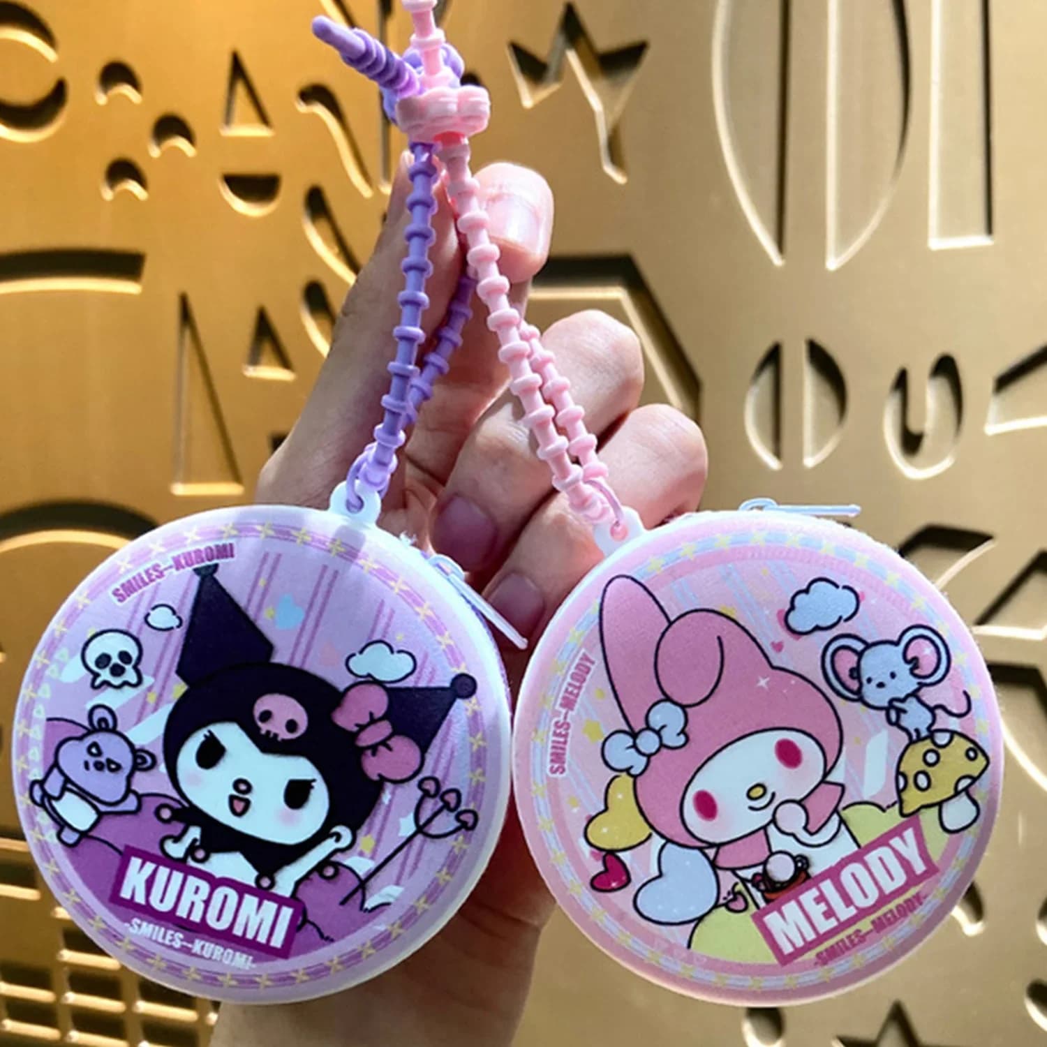 Cute Creative Wallet Keychain Storage Bag Pendant Small Gift for Girlfriend's Birthday Gift
