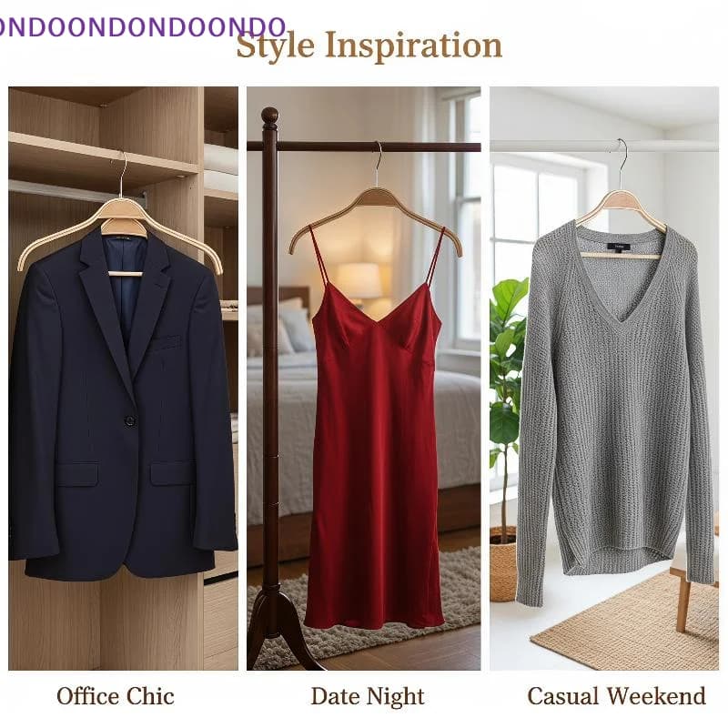 Wood Clothes Hangers Non Slip Sturdy Hooks Lightweight Design for Home Closet Travel Clothing Organization