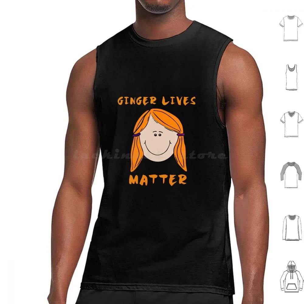 Ginger Lives Matter, Ginger And Orgogliosi Canotte Canottiere Senza maniche Ginger Lives Matter Ginger Ginge Divertenti Gingers Redhead