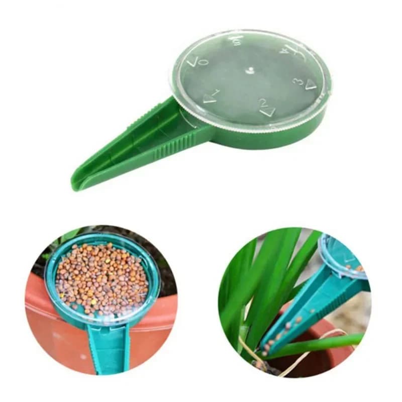 Multifunctional sowing Dispenser with tools and accessories, adjustable sowing machine for plant seeds from flowers