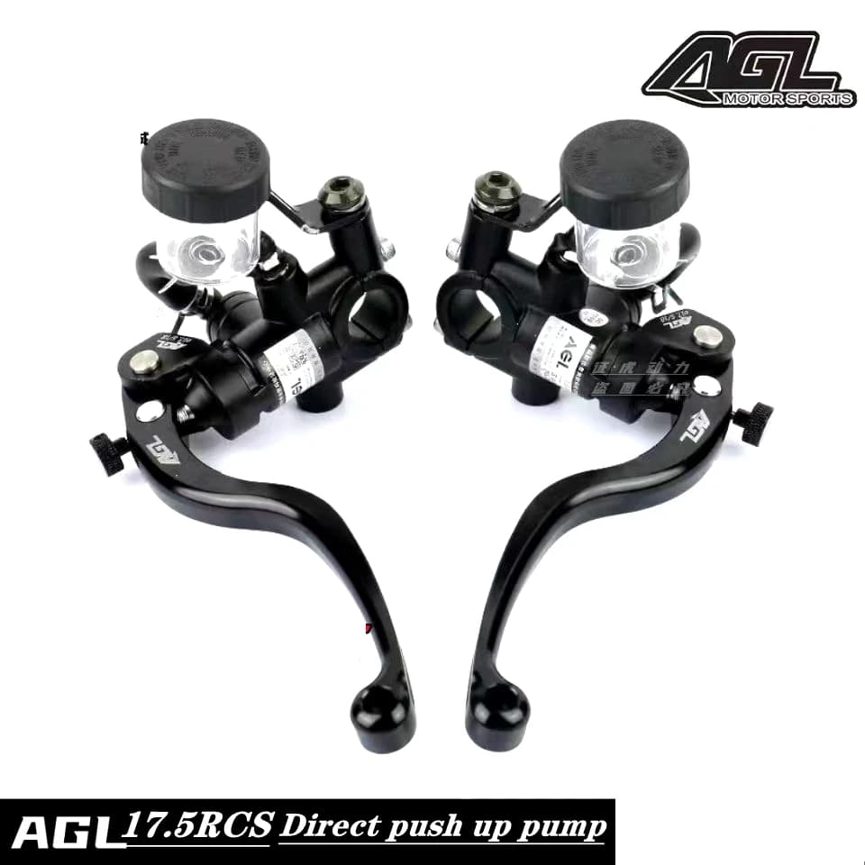 17.5RCS 22 millimetri CNC Moto Pompa Freno Frizione Maniglia A Leva Cilindro Maestro Idraulico Per Da Corsa Scooter Elettrico Moto Dirt Bike