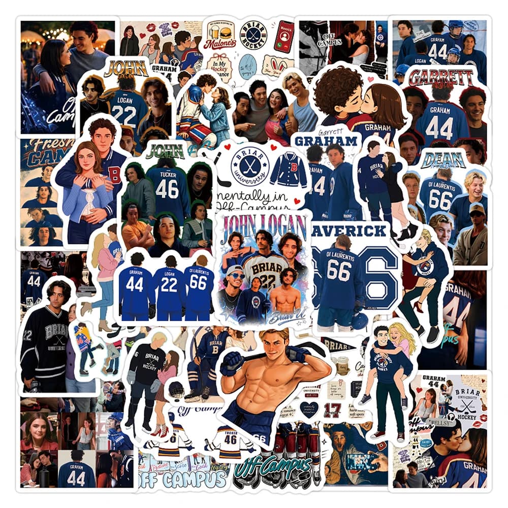 10/30/50/110pcs Popular TV Shows Campus Graffiti Stickers Classic Waterproof Decals DIY Guitar Luggage Laptop Reward Cool Sticke