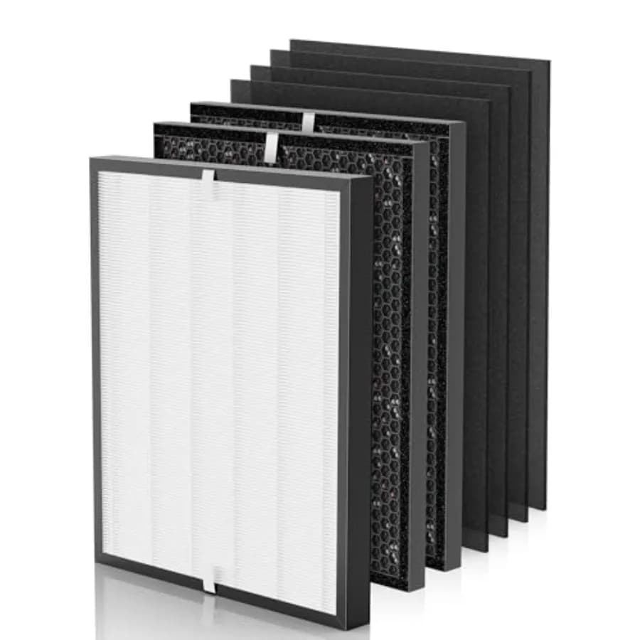 Filtro di ricambio 3000 compatibile con purificatore d'aria Air Doctor 3000 1 filtro Premium + 2 filtri a carbone attivo + 4 prefiltri