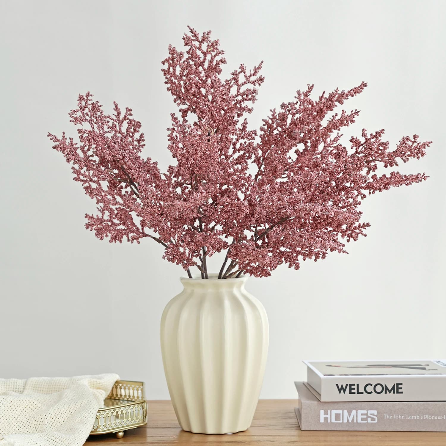 Artificial Silk Plants, Decorative Valentine's Day Grass, Weddings, Home, Tables, Vases, Garlands, Bride Bouquet, Garden, Fai-da-Te, Gift, Accessories