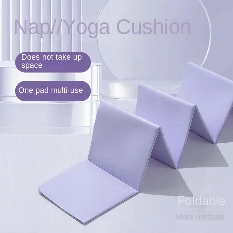 Nuovo tappetino yoga pieghevole addensato tappetino fitness studenti pisolino antiscivolo professionale donna sport pieghevole palestra speciale J7