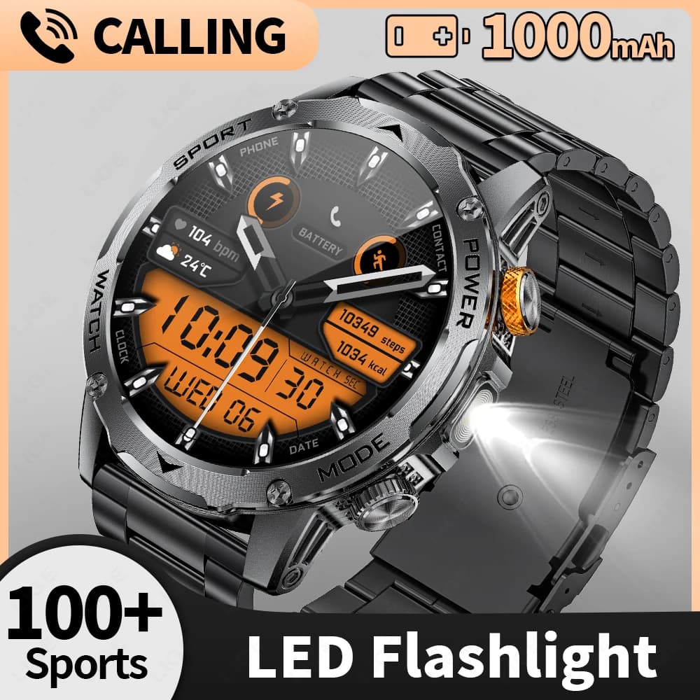 LIGE Smartwatch in Offer, Smart Watch with Health Monitoring, Open Sports Fitness Tracker, Waterproof, Bluetooth, for Men and Women