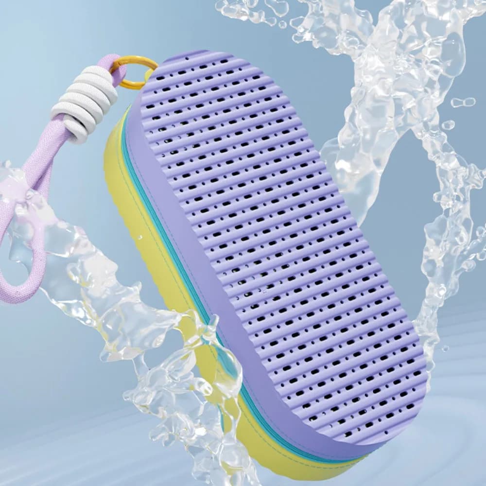 Custodia Portatile con Cerniera per Occhialini da Nuoto, Impermeabile, Morbida, Traspirante con Foro di Drenaggio, Scatola in Silicone per Occhiali