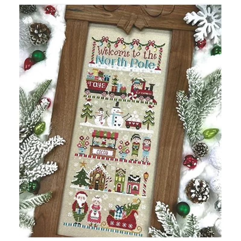12807 Kit punto croce Set per ricamo Punto croce Punto croce Kit completo Stich Set punto croce Ago Arti e mestieri