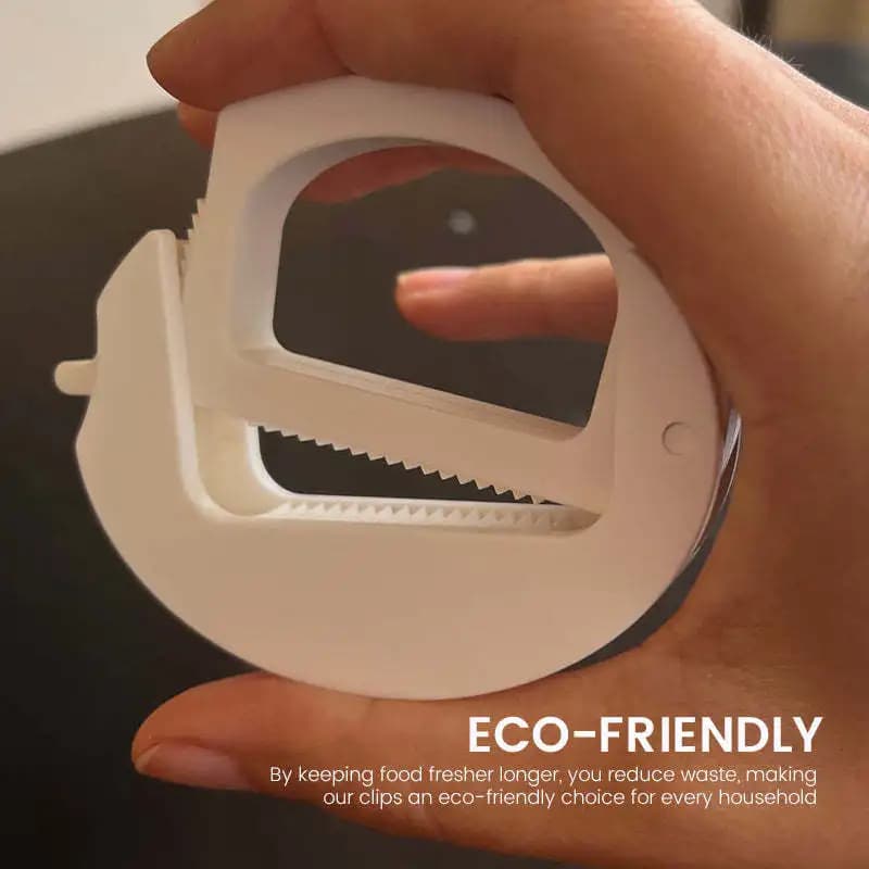 Reusable Food Sealing Clip Portable Kitchen Snack Bag Clamp Waterproof Moisture-proof Sealer for Home Food Storage Supplies