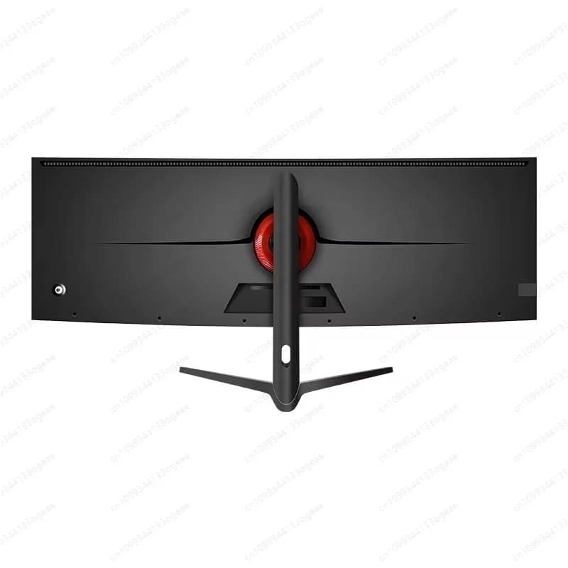 49 inch super wide game monitor with adjustable high definition support and curved screen 5k 75Hz