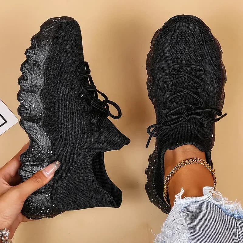 Sneakers da Donna Comode con Suola Morbida, Scarpe Traspiranti in Maglia, Mocassini Leggeri Slip-on, Scarpe Sportive Antiscivolo